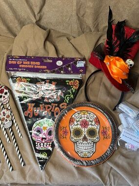 Day of the Dead Sugar Skull Party Set